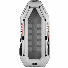 Load image into Gallery viewer, 3-4 Persons Inflatable Fishing Boat With Oars and Air Pump-Gray
