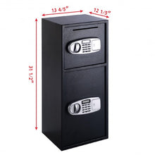 Load image into Gallery viewer, Digital Safe Box with 2 Doors
