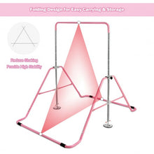 Load image into Gallery viewer, Expandable Gymnastics Training Bar Adjustable Junior Horizontal Kip Bar

