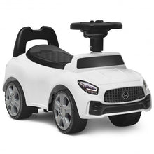 Load image into Gallery viewer, Foot-to-Floor Kids Ride-On Push Toddler Sliding Car-White
