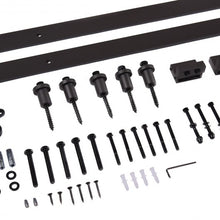 Load image into Gallery viewer, 6Ft Steel Sliding Barn Wood Door Hardware Set
