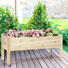 Load image into Gallery viewer, Raised Garden Bed Elevated Planter Box Wood for Vegetable Flower Herb
