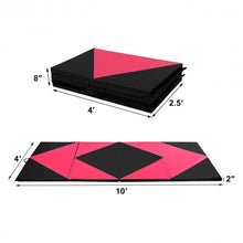 Load image into Gallery viewer, Thick Gymnastics Fitness Exercise Mat with Folding Panel
