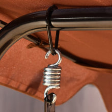 Load image into Gallery viewer, 3 Seats Patio Canopy Swing-coffee
