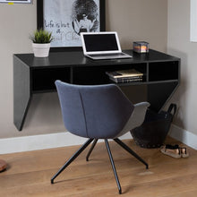 Load image into Gallery viewer, Wall Mounted Floating Sturdy Computer Table with Storage Shelf
