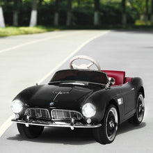 Load image into Gallery viewer, 12 V BMW 507 Licensed Electric Kids Ride On Retro Car-Black
