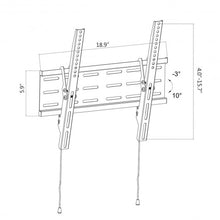 Load image into Gallery viewer, 3° to 10° LCD LED Plasma Flat Tilt TV Wall Mount Bracket
