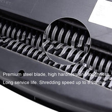 Load image into Gallery viewer, 10 Sheet Cross-Cut Paper Shredder Machine with Basket
