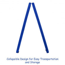 Load image into Gallery viewer, 8' Gymnastics Performance Training Folding Floor Balance Beam-Blue
