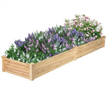 Load image into Gallery viewer, Wooden Vegetable Raised Garden Bed
