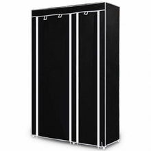 Load image into Gallery viewer, 69" Portable Closet Storage Organizer Clothes Wardrobe-Black

