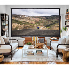 Load image into Gallery viewer, 120" Standing Portable Fast Folding Projector Screen w/ Carry bag
