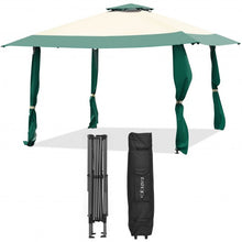 Load image into Gallery viewer, 13'x13' Pop Up Canopy Tent Instant Outdoor Folding Canopy Shelter-Green
