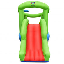 Load image into Gallery viewer, Inflatable Dual Slide Basketball Game Bounce House Without Blower
