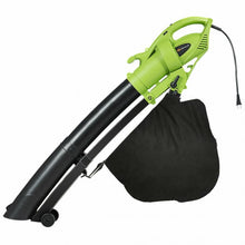 Load image into Gallery viewer, 7.5 Amp 3-in-1 Electric Leaf Blower Leaf  Vacuum Mulcher 170MPH
