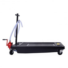 Load image into Gallery viewer, 8' Hose 17 Gallon Low Profile Portable Oil Drain
