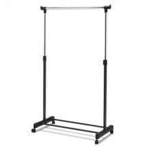 Load image into Gallery viewer, Adjustable Rolling Garment Rack Clothes Hanger
