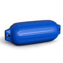 Load image into Gallery viewer, 4 Ribbed Marine 8.5" x 27"  Boat Fender Vinyl Bumper-Blue
