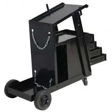 Load image into Gallery viewer, 4 Drawer Cabinet Welding Cart Plasma Cutter
