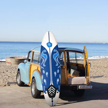 Load image into Gallery viewer, 6 Feet Surfboard with 3 Detachable Fins-White
