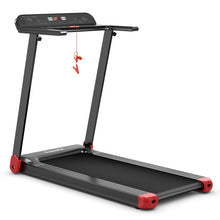 Load image into Gallery viewer, Folding Electric Compact Walking Treadmill with APP Control Speaker-Red
