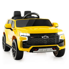 Load image into Gallery viewer, 12V Kids Ride on Car with 2.4G Remote Control-Yellow
