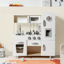 Load image into Gallery viewer, Vintage Play Kitchen Pretend Kids Cooking Playset Toys with Water Dispense
