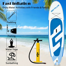 Load image into Gallery viewer, 10' Inflatable Stand up Paddle Board Surfboard with Bag
