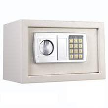 Load image into Gallery viewer, White 12.5" Electronic Keypad Digital Lock Safe Box
