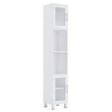 Load image into Gallery viewer, 71 Inch Height Wooden Organizer Bathroom Tall Tower Storage Cabinet Unit

